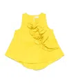 P.a.r.o.s.h Casual Top Sleeveless Asymmetric Hem