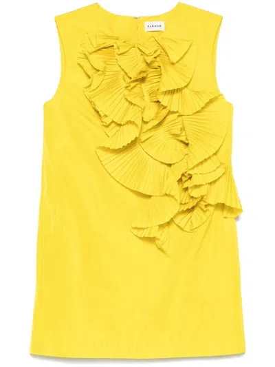 P.A.R.O.S.H P.A.R.O.S.H. PIMPY RUFFLED-DETAIL MINI DRESS