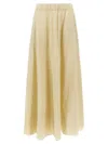 P.a.r.o.s.h Flared Design Skirt With Side Slit Pockets