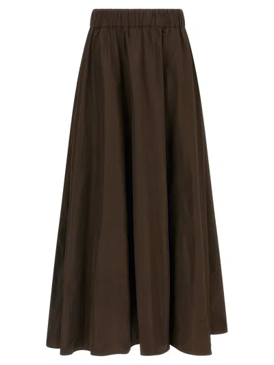 P.a.r.o.s.h Pimpy26 Skirt In Brown