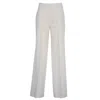 P.a.r.o.s.h Pinstripe Wide-leg Trousers With Tailored Elegance In Gray