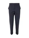 P.A.R.O.S.H PAROSH PLAIN COTTON TROUSERS