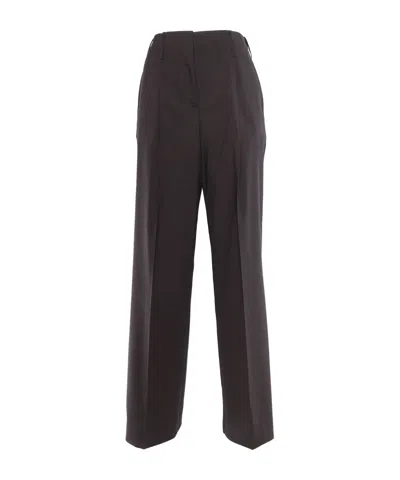 P.a.r.o.s.h Pleated Casual Pants In Brown