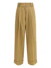 P.a.r.o.s.h P. A.r. O.s. H. Cedro Trousers In Cotton In Brown