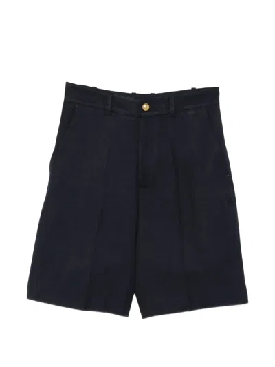 P.a.r.o.s.h Pleated Shorts In Black