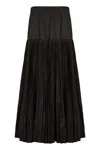 P.a.r.o.s.h . Pleated Skirt In Black