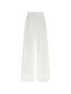 P.a.r.o.s.h Pleated Trousers In White