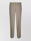 P.a.r.o.s.h Pleated Trousers With Belt Loops And Side Pockets