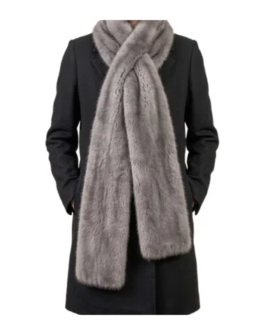 P.a.r.o.s.h Plush Scarf In Gray