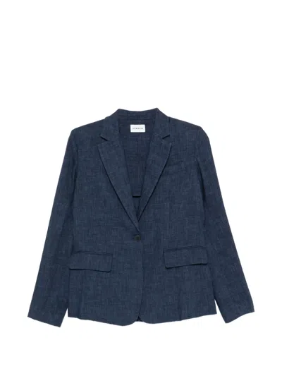 P.a.r.o.s.h Pocket Blazer In Blue