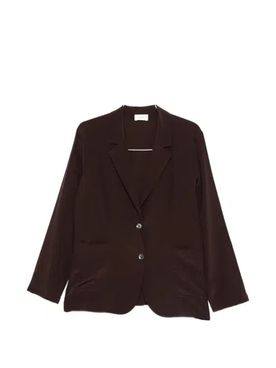 P.a.r.o.s.h Pocket Blazer In Brown