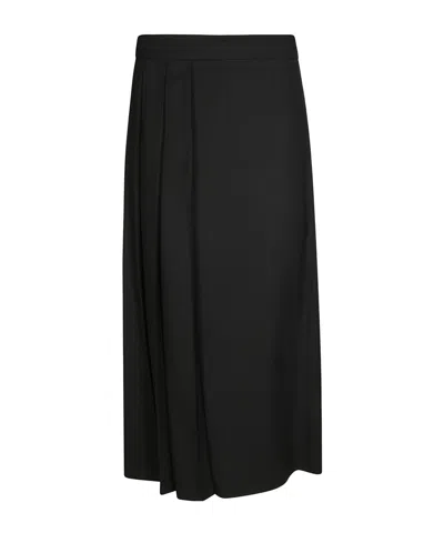 P.A.R.O.S.H PLEATED MIDI SKIRT