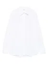 P.a.r.o.s.h Point-collar Cotton Shirt In White