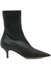 P.a.r.o.s.h Pointed-toe Sock Boots In Black