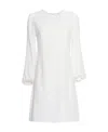 P.a.r.o.s.h Poker Bishop-sleeved Minidress In White