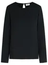 P.a.r.o.s.h . 'poker' Black Polyester Blouse In Black
