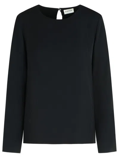P.a.r.o.s.h . 'poker' Black Polyester Blouse