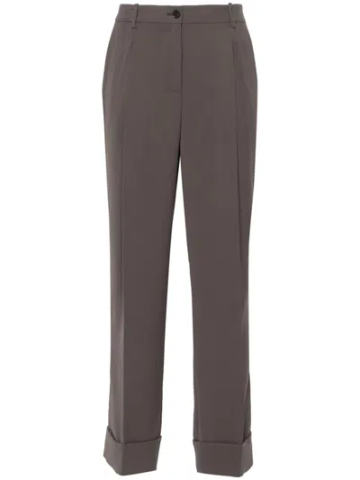 P.a.r.o.s.h Poker Trousers In Grey