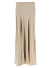 P.a.r.o.s.h Poker25 Skirts Beige In Neutral
