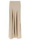 P.a.r.o.s.h Poker25 Skirts Beige In Neutral
