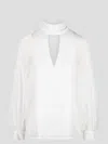 P.a.r.o.s.h Polodori24 Blouse In White
