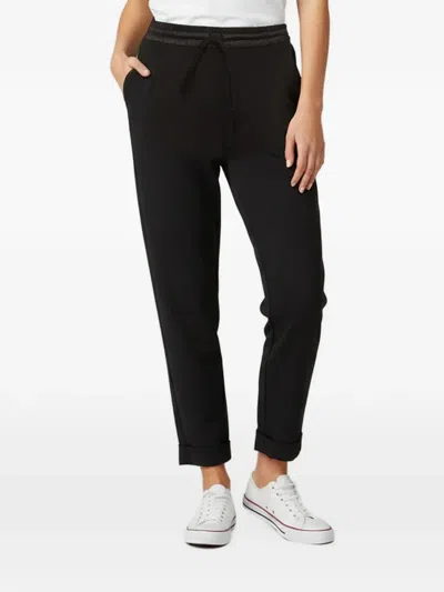 Pre-owned P.a.r.o.s.h Poseidon Side-stripe Track Pants In Black