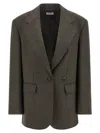 P.a.r.o.s.h Powo Blazer In Brown