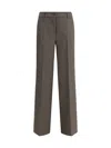 P.a.r.o.s.h P. A.r. O.s. H. Powo Palazzo Trousers In Taupe In Brown