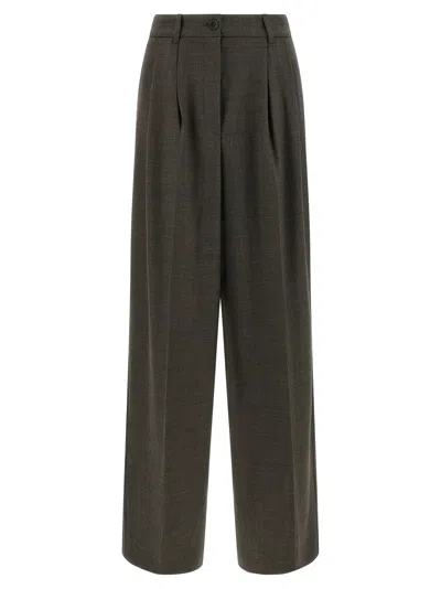P.A.R.O.S.H POWO PANTS BROWN