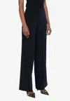 P.a.r.o.s.h Pressed-crease Tailored Pants In Midnight Blue