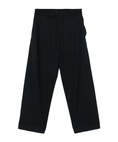 P.A.R.O.S.H PRESSED-CREASE TROUSERS