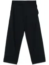 P.a.r.o.s.h Pressed-crease Trousers In Blau