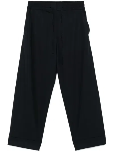 P.a.r.o.s.h Pressed-crease Trousers In Blau