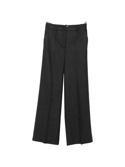 P.a.r.o.s.h Pressed-crease Trousers In Gray