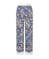 P.a.r.o.s.h Printed Casual Pants In Multi