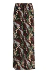 P.a.r.o.s.h Parosh Printed High-rise Trousers In Multicolor