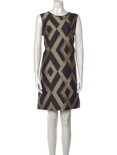 Pre-owned P.a.r.o.s.h Printed Mini Dress W/ Tags