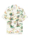 P.a.r.o.s.h Printed Shirt In Neutral