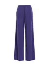 P.a.r.o.s.h Purple Roux Pants In Purple
