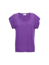 P.a.r.o.s.h Purple Roux T-shirt In Purple
