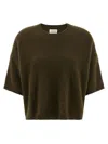P.a.r.o.s.h Raccoon Wool Sweater Sweaters And Cardigans Green In Green