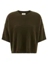 P.a.r.o.s.h Raccoon Wool Sweater Sweaters And Cardigans Green In Green