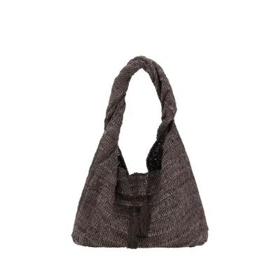 P.a.r.o.s.h Raffia Shoulder Bag