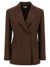 P.a.r.o.s.h . 'raisa' Blazer In Brown