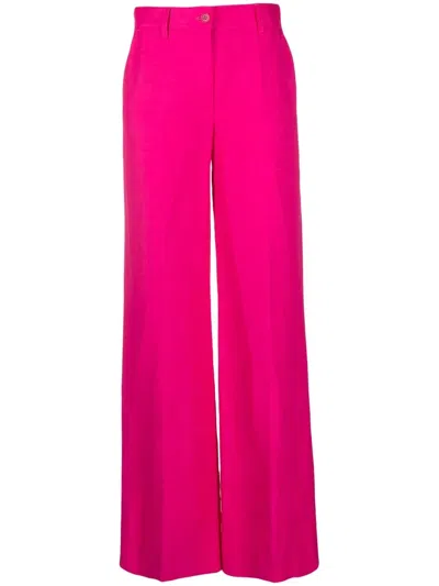 P.a.r.o.s.h Raisa Pantalone In Pink & Purple