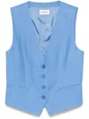 P.a.r.o.s.h Raisa Gilet In Blue