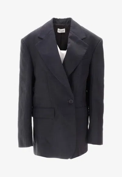 P.A.R.O.S.H RAISA SINGLE-BREASTED BLAZER