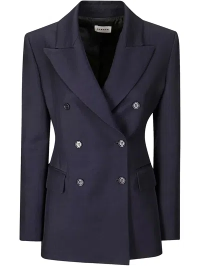 P.A.R.O.S.H P.A.R.O.S.H. RAISA25 DOUBLE-BREASTED BLAZER