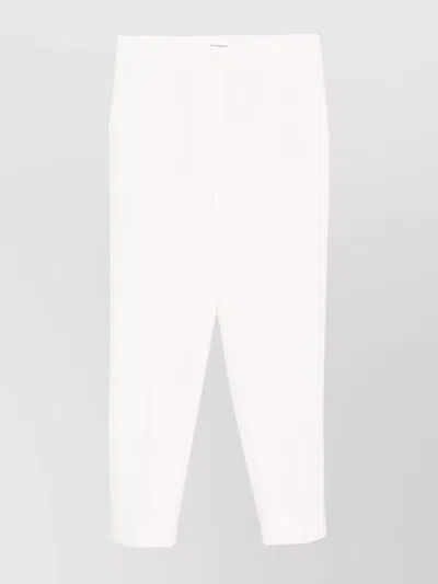 P.a.r.o.s.h Raisa25 Trousers Cuffed Hem In Green