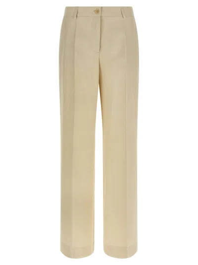 P.a.r.o.s.h Raisa26 Pants Beige In Neutral